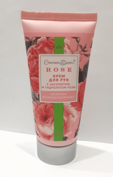 Крем для рук Нежное прикосновение с гидролатом розы и абсолютом розы, 70г ДП